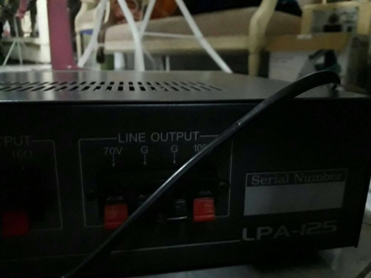 เพาเวอร์มิกเซอร์ ยี่ห้อ HONIC รุ่น LPA-125 สภาพใหม่ๆเลยครับ เพาเวอร์มิกเซอร์ ยี่ห้อ HONIC รุ่น LPA-125 สภาพใหม่ๆเลยครับ