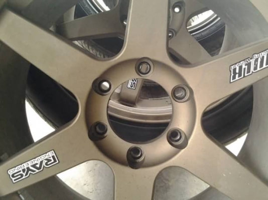 TE37 ขอบ20 พร้อมยางใหม่ๆ TE37 ขอบ20 พร้อมยางใหม่ๆ