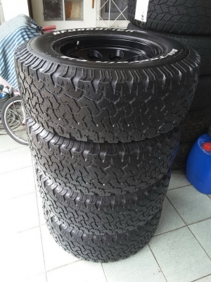 ล้อหยดนํ้า + BF All USA. 265/70/16 ปี13 สวยๆ 1ชุด