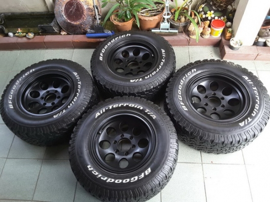 ล้อหยดนํ้า + BF All USA. 265/70/16 ปี13 สวยๆ 1ชุด