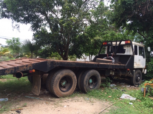 สิบล้อ 2เพา มิตชู ไอ้หลง FN725MA195โลไฮ10สปีส ท้ายลากแม็คโค 200 สภาพดีพร้อมใช้ ทะเบียนพร้อมโอน