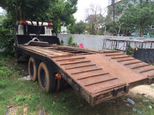 สิบล้อ 2เพา มิตชู ไอ้หลง FN725MA195โลไฮ10สปีส ท้ายลากแม็คโค 200 สภาพดีพร้อมใช้ ทะเบียนพร้อมโอน