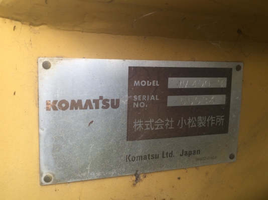 ขาย รถตัก KOMATSU  WA400  เก่าญี่ปุ่นแท้   สภาพสวยมาก  เครื่องปั๊มดี   ระบบคล่อง  โทร 089-7462641  เจีสุวรรณี