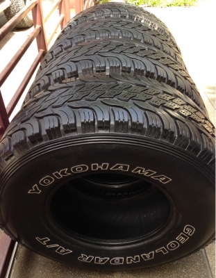ยาง All Yokohama 32 11.5 R15 ดอกเต็ม ไม่มีปะ ใช้กันยาว