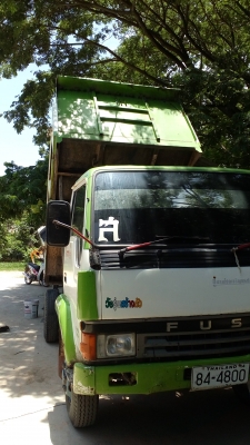 ขายรถดั้มพ์ Fuso Fighter 6d14 ช่วงสั้นดั้มพ์นอกแท้ ต่อรองได้