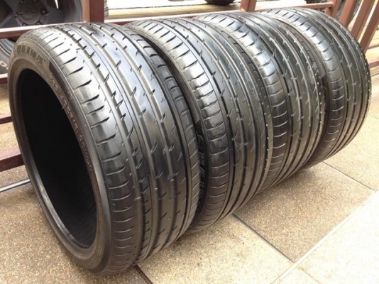 ยาง Haida 235 40 18 หลัง 265 35 18 สิ้นปี15 ดอกเต็ม ไม่มีปะ เนื้อนิ่มๆ ใช้งานน้อย ราคาไม่แพง