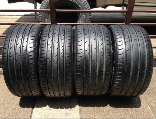 ยาง Haida 235 40 18 หลัง 265 35 18 สิ้นปี15 ดอกเต็ม ไม่มีปะ เนื้อนิ่มๆ ใช้งานน้อย ราคาไม่แพง