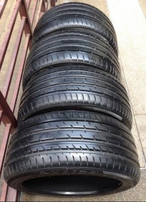 ยาง Haida 235 40 18 หลัง 265 35 18 สิ้นปี15 ดอกเต็ม ไม่มีปะ เนื้อนิ่มๆ ใช้งานน้อย ราคาไม่แพง