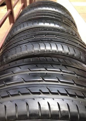 ยาง Haida 235 40 18 หลัง 265 35 18 สิ้นปี15 ดอกเต็ม ไม่มีปะ เนื้อนิ่มๆ ใช้งานน้อย ราคาไม่แพง