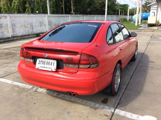 ขายรถมาสด้า โครโนส 5ประตู ปี95 เครื่องหัวฉีด 2.0 เกียร์ธรรมดา เพาเวอร์ กระจกไฟฟ้าทั้งคัน เซ็นทรัลล๊อค ภายในเดิมๆเบาะผ้าเดิมสะอาด แอร์วิทยุCD ตัวถังเดิมไม่มีชนทำสีมาเรียบร้อย แม็กBBS ขอบ17" รถขับกลับได้เลยครับ เอกสารพร้อมขายถูกครับ