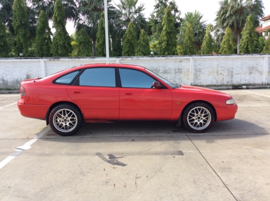 ขายรถมาสด้า โครโนส 5ประตู ปี95 เครื่องหัวฉีด 2.0 เกียร์ธรรมดา เพาเวอร์ กระจกไฟฟ้าทั้งคัน เซ็นทรัลล๊อค ภายในเดิมๆเบาะผ้าเดิมสะอาด แอร์วิทยุCD ตัวถังเดิมไม่มีชนทำสีมาเรียบร้อย แม็กBBS ขอบ17" รถขับกลับได้เลยครับ เอกสารพร้อมขายถูกครับ