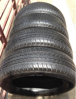 ยาง Bridgestone 245 60 20 ดอกเต็ม ไม่มีปะ พร้อมใช้งาน ราคาไม่แพง