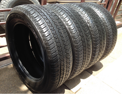 ยาง Bridgestone 245 60 20 ดอกเต็ม ไม่มีปะ พร้อมใช้งาน ราคาไม่แพง