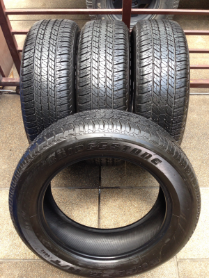 ยาง Bridgestone 245 60 20 ดอกเต็ม ไม่มีปะ พร้อมใช้งาน ราคาไม่แพง