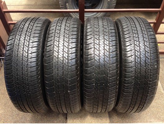 ยาง Bridgestone 245 60 20 ดอกเต็ม ไม่มีปะ พร้อมใช้งาน ราคาไม่แพง