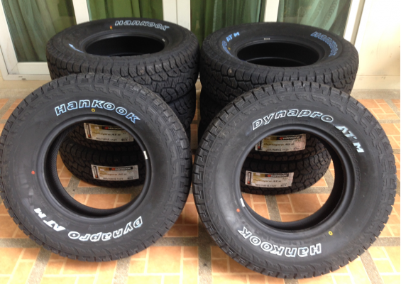 ยางใหม่ Hankook AT-M 265 70 16 ปี16 ราคาเร้าใจ