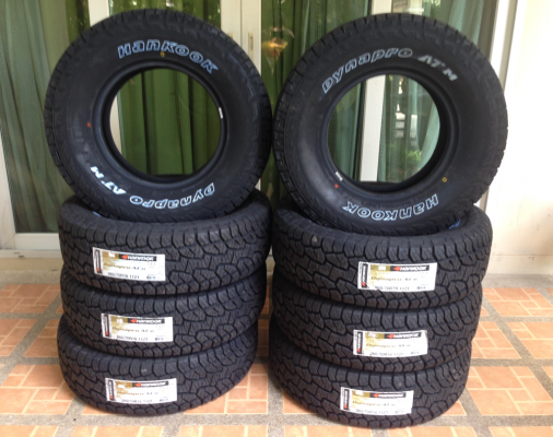 ยางใหม่ Hankook AT-M 265 70 16 ปี16 ราคาเร้าใจ