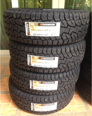 ยางใหม่ Hankook AT-M 265 70 16 ปี16 ราคาเร้าใจ