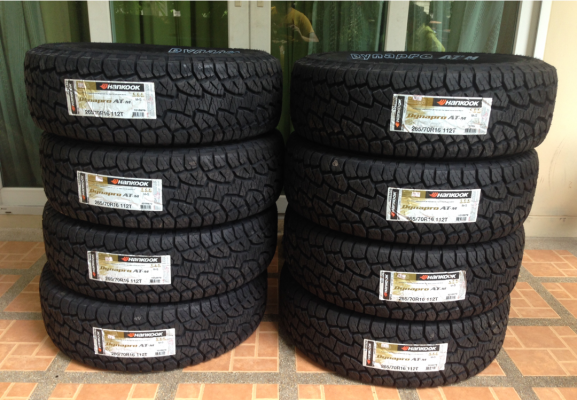 ยางใหม่ Hankook AT-M 265 70 16 ปี16 ราคาเร้าใจ