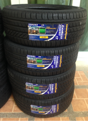 ยางใหม่ Goodyear 215 45 17 ปี15 ราคาเร้าใจ