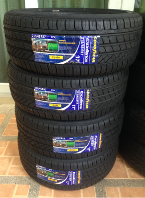 ยางใหม่ Goodyear 215 45 17 ปี15 ราคาเร้าใจ
