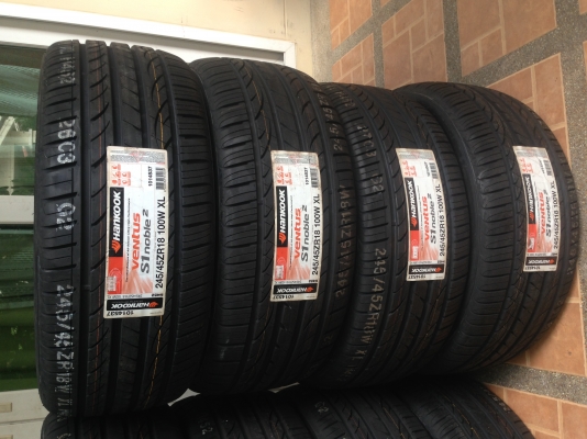 ยางใหม่ Hankook 245 45 18 ปี14 ราคาเร้าใจ