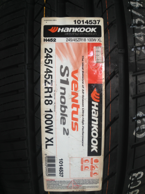 ยางใหม่ Hankook 245 45 18 ปี14 ราคาเร้าใจ