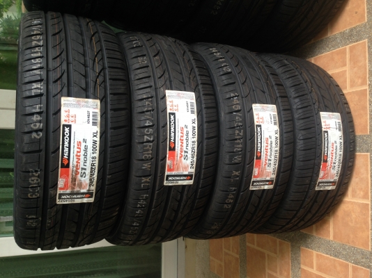 ยางใหม่ Hankook 245 45 18 ปี14 ราคาเร้าใจ