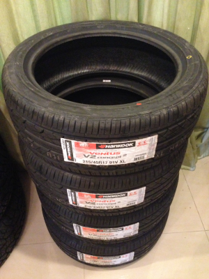 ยางใหม่ Hankook 215 45 17 ปี15 ราคาเร้าใจ ยางใหม่ Hankook 215 45 17 ปี15 ราคาเร้าใจ