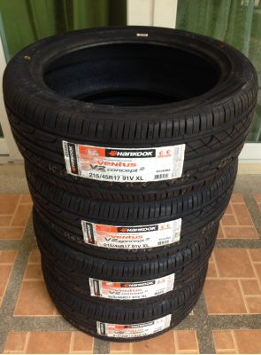 ยางใหม่ Hankook 215 45 17 ปี15 ราคาเร้าใจ ยางใหม่ Hankook 215 45 17 ปี15 ราคาเร้าใจ