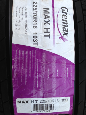 ยางใหม่ Gremax 225 70 16 ราคาเร้าใจ ยางใหม่ Gremax 225 70 16 ราคาเร้าใจ