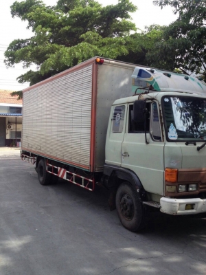 ขายรถตู้แห้ง Hino FD165B เครื่อง HO7C-185 แรง ปี 41 ทะเบียนพร้อม