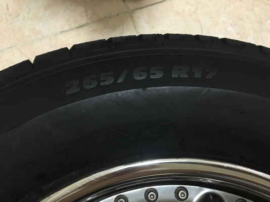 ขายยาง Michelin 265/65R17 ขายยาง Michelin 265/65R17