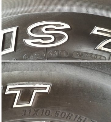 ล้อ OZ racing พร้อมยาง 31 ขอบ 15