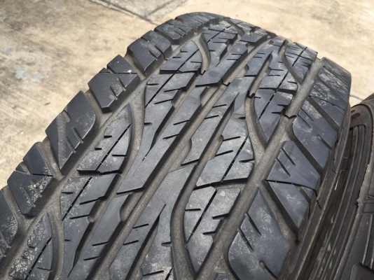 ขายยางDunlop Grandtrek AT3 265/70/16 สภาพใหม่ ดอกเต็มมาก ไม่เคยปะ