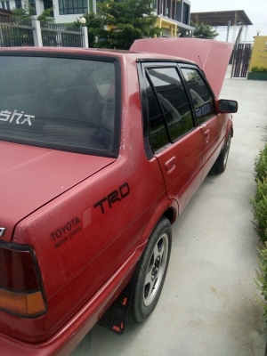 ขายเก๋งโตโยต้าหน้าแหลม ท้ายตัด เครื่อง ห้วฉีด. เกียร์ออโต้ แอร์ ทะเบียนเต็ม