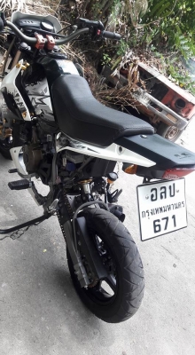 ขายลูกเดียว ksr110สตาทมือหล่อ ปี2555 สภาพดี ราคาเบาๆ