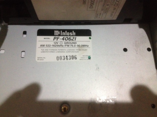 mcintosh cd 6 เเผ่น md พร้อมเเอม 5ชาเเนลเก่าญี่ปุ่นเเท้สภาพสวยใช้งานได้ปกติ