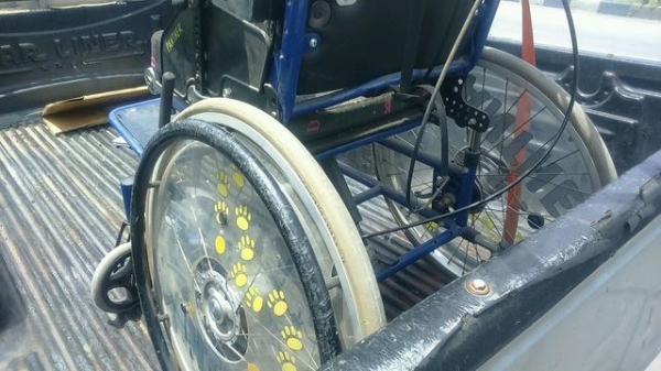 ขายวิลเเชร์ผู้พิการมือสองเก่าญี่ปุ่นสภาพสวย 4000 บาท