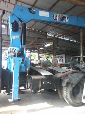 ขายด่วนเครนDONGYANG 6ตัน 4ปลอก3ชักสภาพใหม่เก่าเก็บพร้อมใช้ไร้ตำหนิ