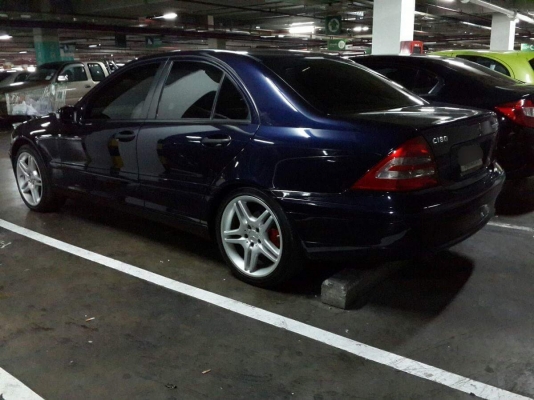 ขาย Benz_c180 Kompressor เครื่องฝาดำ newgen ล้อแม็ก18"