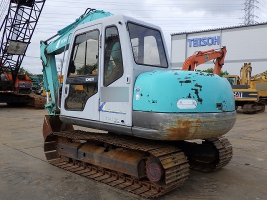 Kobelco SK60-3 มาร์คไฟว์ซุปเปอร์ เก่าญี่ปุ่นรถสวย แทรคใหญ่