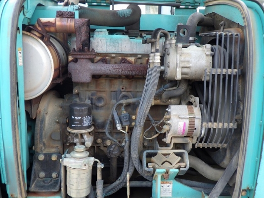 Kobelco SK60-3 มาร์คไฟว์ซุปเปอร์ เก่าญี่ปุ่นรถสวย แทรคใหญ่