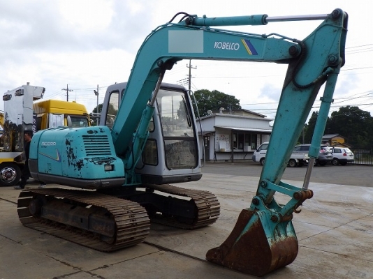 Kobelco SK60-3 มาร์คไฟว์ซุปเปอร์ เก่าญี่ปุ่นรถสวย แทรคใหญ่