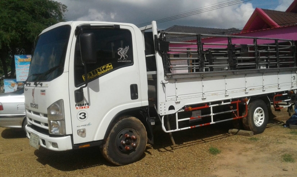 ขายแล้ว ครับ หกล้อ อีซูชุ NMR130ปี54 กะบะพื้นเรส ช่วงยาว 4.30ม สภาพดีสวยจัดเดิมๆสีเดิม ไม่มีชน ทะเบียนพร้อมโอน ราคา 665,000บ รถสวยๆน่าใช้