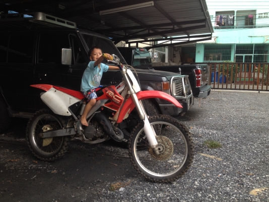 ขาย CR 125 CC . ปี  2001  รถสูตรครับ