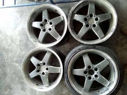 ขายล้อแม๊กถอดจาก BMW 525  HAMANN 18x8.5 ET15