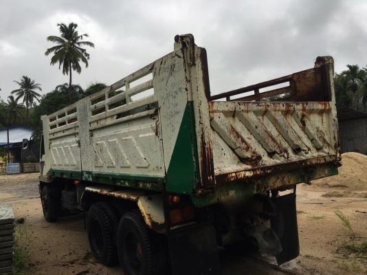 รถมิตซู 10 ล้อดั้ม FN527M - TF  220 แรงม้า. ปี 38. ,  ( ขาย แม่ , ลูก. )     สนใจติดต่อ   081 - 6079515