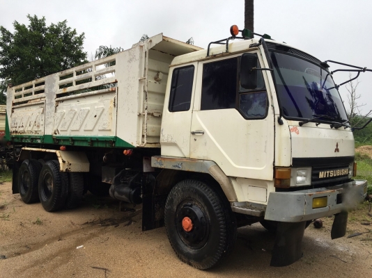 รถมิตซู 10 ล้อดั้ม FN527M - TF  220 แรงม้า. ปี 38. ,  ( ขาย แม่ , ลูก. )     สนใจติดต่อ   081 - 6079515
