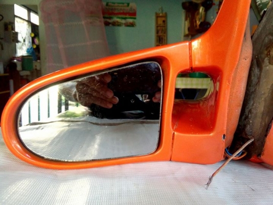 กระจกมองข้างแต่งปรับไฟฟ้า ถอดจากBMW E36